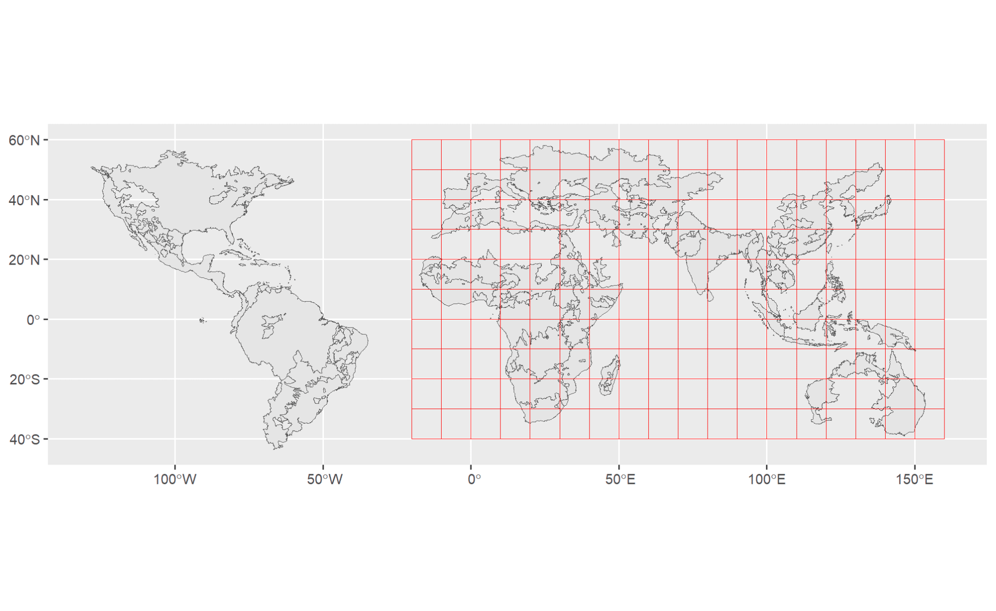 Plotting a grid over a simple feature (sf) object using ggplot2 – Learn ...